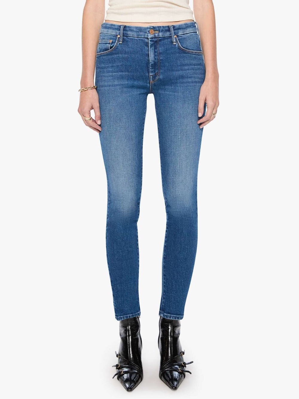 Mother Jeans The Looker Spare Me The Drama Women’s Skinny Jeans Size 25
